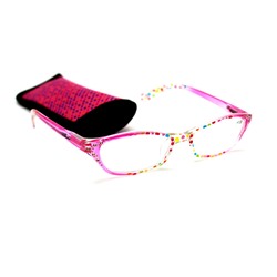 Готовые очки с футляром Okylar - 509211 pink