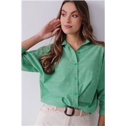 24047 Рубашка зелёная (42, 46, 48)